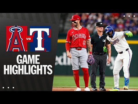 Angels vs. Rangers Game Highlights (8/26/25) | MLB Highlights
