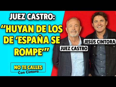 “Anticonstitucional es no renovar el Poder Judicial. La amnistía es constitucional”. Juez Castro