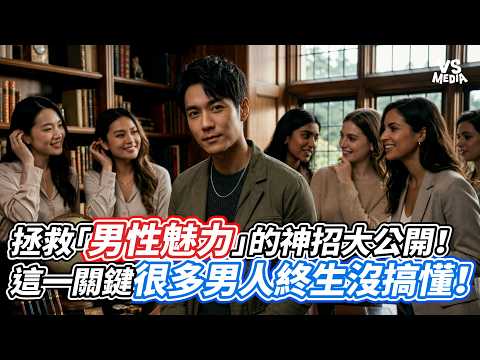 拯救「男性魅力」的神招大公開！這一關鍵很多男人終生沒搞懂！｜VS MEDIAｘ@WillTanCoach
