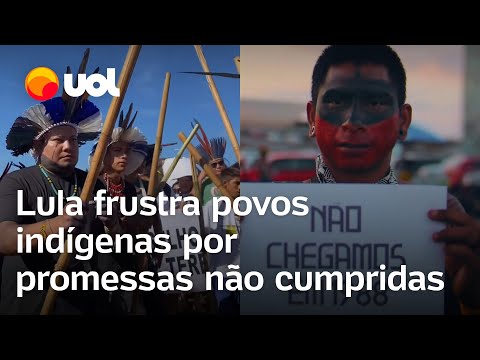 Lula frustra povos indígenas por promessas não cumpridas em demarcações
