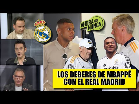 MBAPPÉ tiene que ADAPTARSE al REAL MADRID y a ANCELOTTI ¿Perderá minutos VINICIUS? | Ahora o Nunca