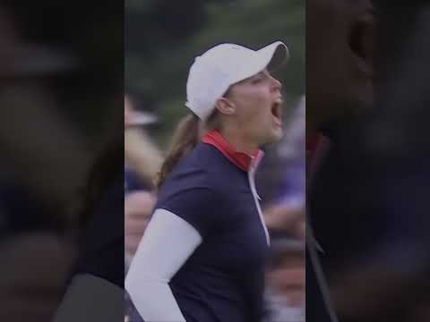 JENNIFER KUPCHO WITH <strong>THE</strong> CRAZY CLUTCH PUTT AT <strong>THE</strong> SOLHEIM <strong>CUP</strong> 🤯