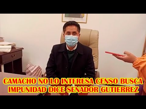SENADOR GUTIERREZ PARO DE SANTA CRUZ NO FUE ÉXITOSO FUE VIOL3NTO Y R4CISTA
