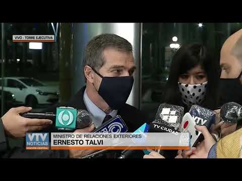 Ernesto Talvi: “Uruguay está tomando medidas estrictas en la frontera”