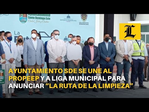 Ayuntamiento SDE se une al Propeep y a Liga Municipal para anunciar “la ruta de la limpieza”