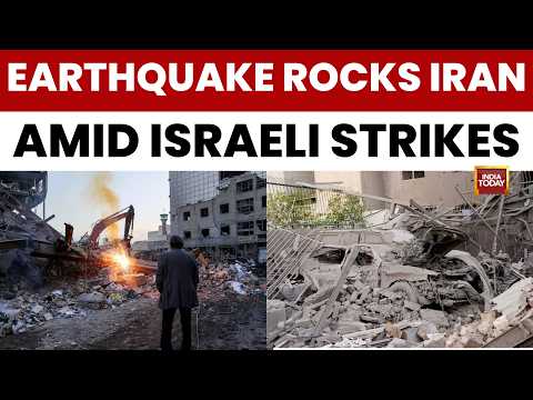 Israel Strikes Iran's On Cam; Earthquake Rocks Iran Amid Escalating Conflict | Iran Israel War News