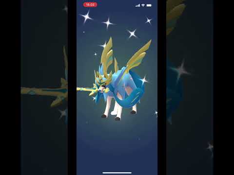 背景色違いザシアンにきんのおうかんを使ってみた！#shorts #ポケモンgo