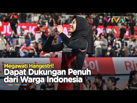 Indonesia Arena Bergemuruh Sambut Kehadiran Megawati!