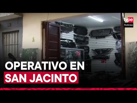 Policía intervino mercado informal ‘San Jacinto’