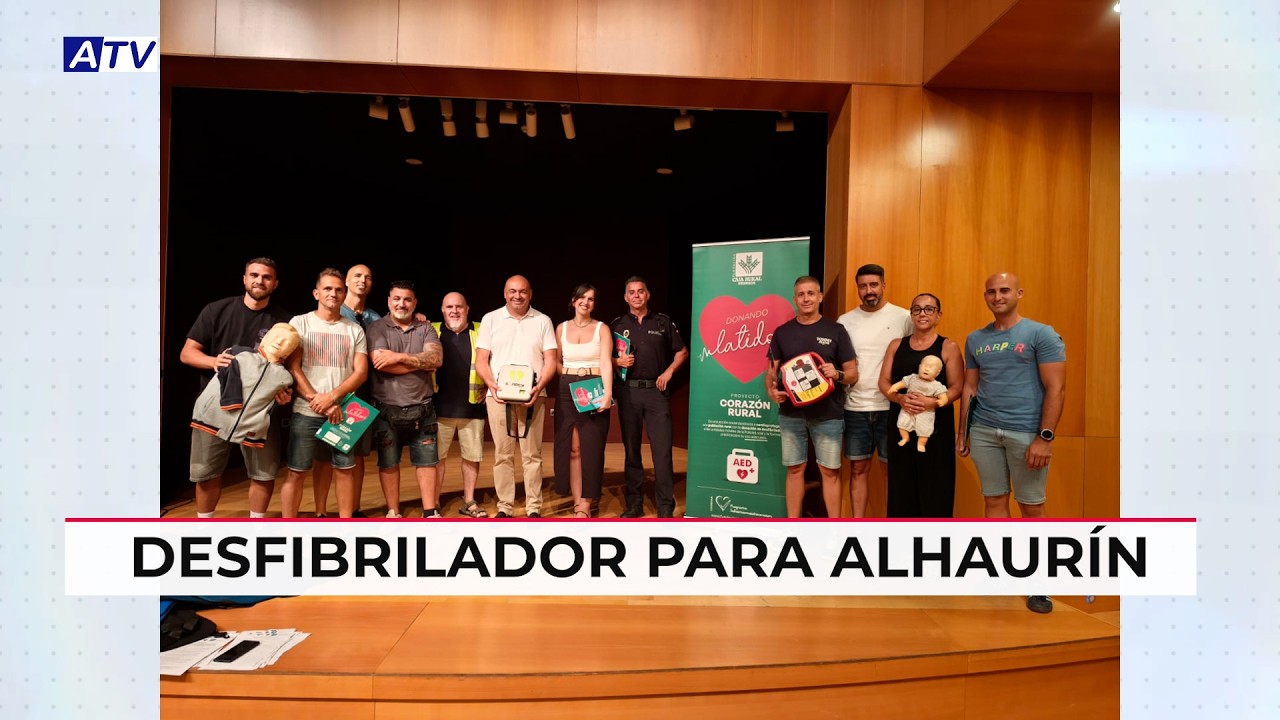 Alhaurín el Grande recibe desfibrilador y celebra eventos culturales en septiembre 2026