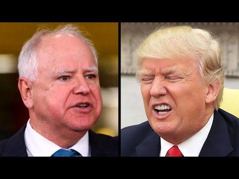 Tim Walz GOES VIRAL For Hitting Trump Right Where It Hurts