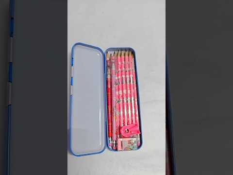filling pencil case #satisfying #shorts #youtube