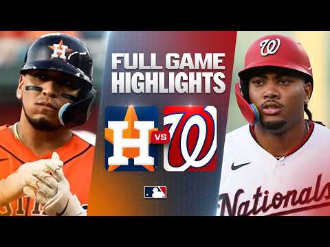 ASTROS vs NATIONALS: Official Full 경기 하이라이트 (July 8) | 2026 MLB Season