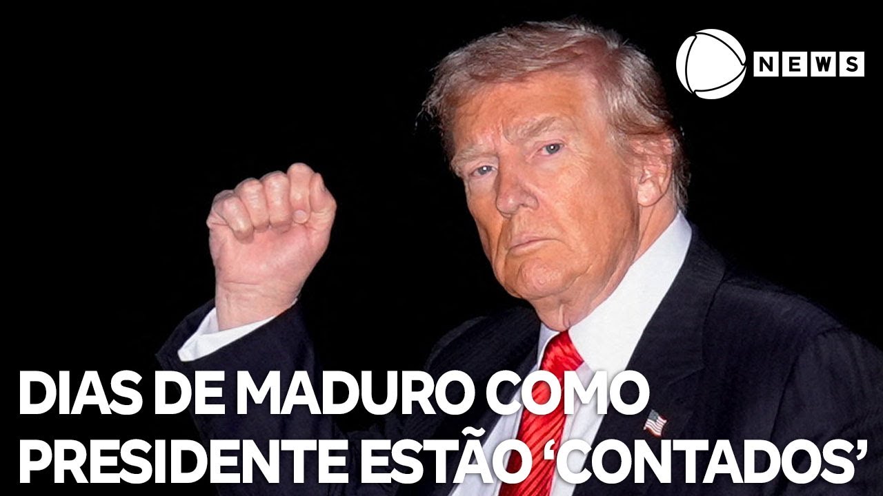 Trump diz acreditar que os dias de Maduro na presidência estão contados