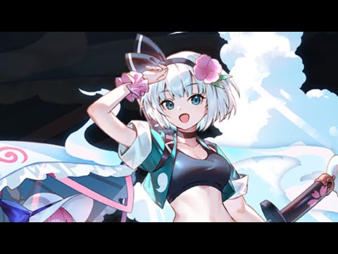 【東方幻想エクリプス】10分耐久　Summer S(p)lash　魂魄妖夢(水着)テーマ曲　原曲　広有射怪鳥事