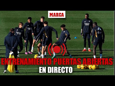 EN DIRECTO: Entrenamiento de puertas abiertas del Real Madrid I MARCA