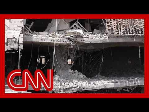 CNN goes inside Tehran building hit by an Israeli airstrike