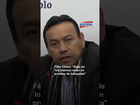 Félix Chero se refirió a la fuga de 18 internos del penal de Moquegua