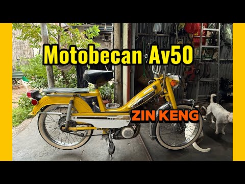 Motobecan Av50 bản Mỹ zing keng 