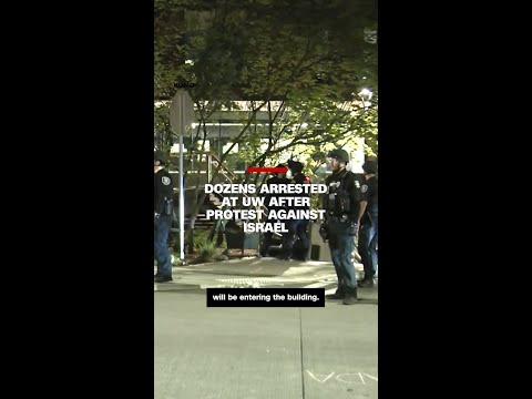 Dozens arrested at UW after protest against Israel