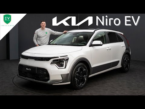 All-New Kia Niro EV- 1st Look Inside and Out