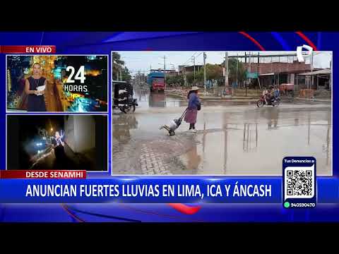 A tomar precauciones: Senamhi anuncia fuertes lluvias en Lima, Ica y Áncash