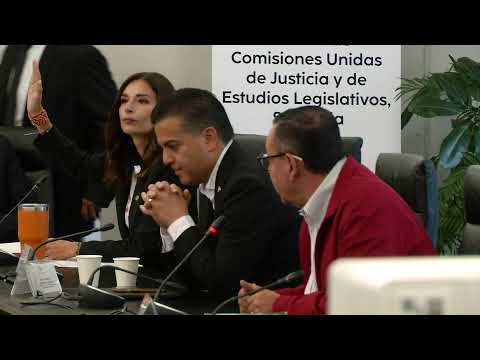 Reunión de las comisiones unidas de Justicia y de Estudios Legislativos Segunda