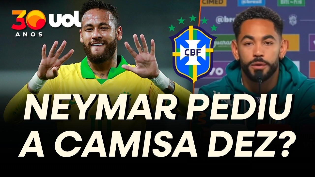 NEYMAR PEDIU A DEZ DA SELEÇÃO? 'DISPUTA POR CAMISA É INSIGNIFICANTE', DIZ MATHEUS CUNHA