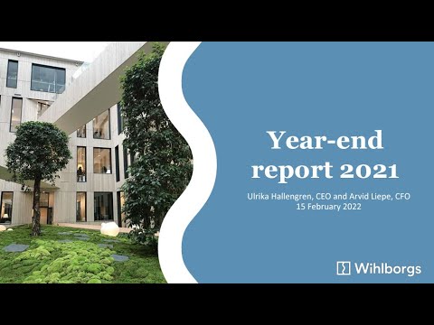 2021 Year-end report, Wihlborgs.