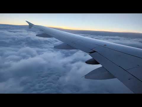 ミュンヘンからハンブルクに向かう機内からの風景