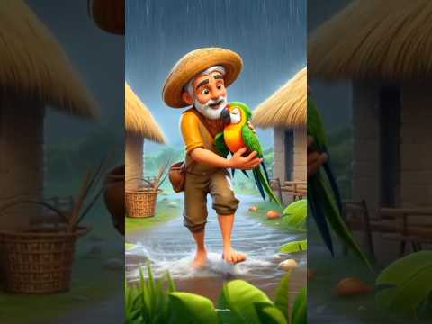 Farmers keep a secret watch because someone is stealing mango every day😱 #shorts #ai #pigeon#farmer