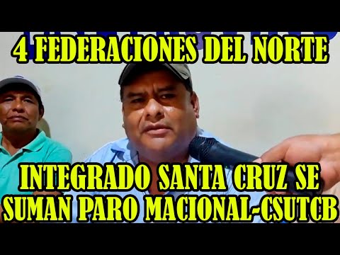 FEDERACIONES DE SANTA CRUZ SE SUMARAN AL BLOQUEO NACIONAL CONTRA GOBIERNO DE PRSIDENTE ARCE..