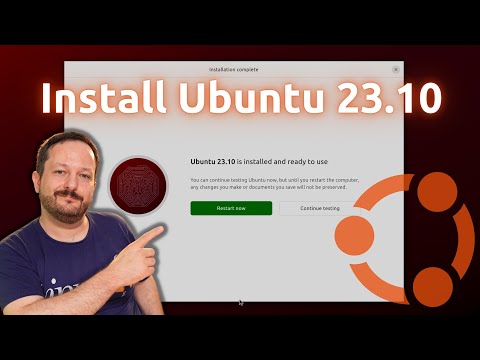 Complete Walkthrough: Setting Up Ubuntu 23.10 on Your PC