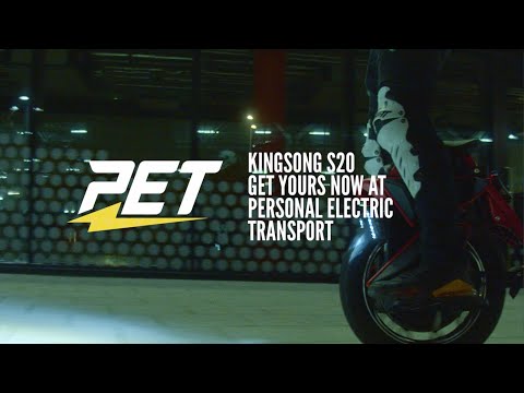 Kingsong S20 Test Rides Available at PET London! Book yours now!