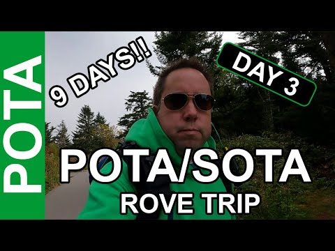 9 Day SOTA/POTA Rove - Day 3