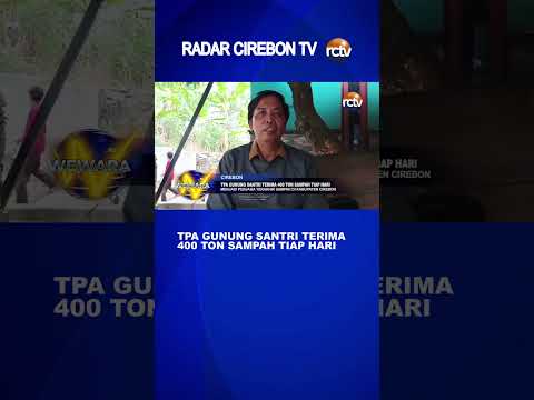 TPA Gunung Santri Terima 400 Ton Sampah Tiap Hari