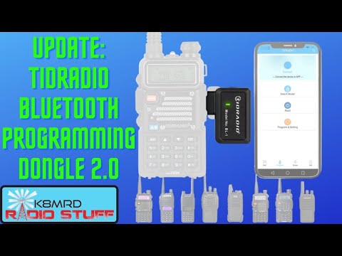 Tidradio BL-1 Bluetooth Programmer for Baofeng UV-5R Update