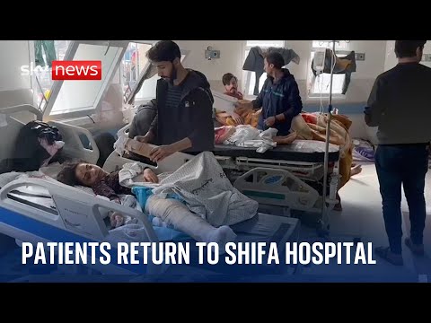 Patients return to Gaza's al Shifa hospital | Israel-Hamas war