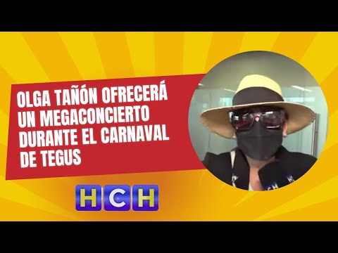 ¡Olga Tañón ya está en Honduras! el sábado ofrecerá un megaconcierto durante el carnaval de Tegus