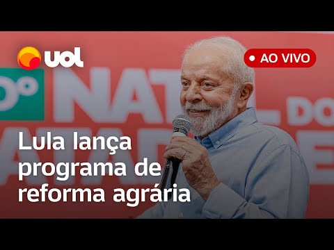 Lula fala vivo e lança programa de reforma agrária para agricultores após ocupações do MST