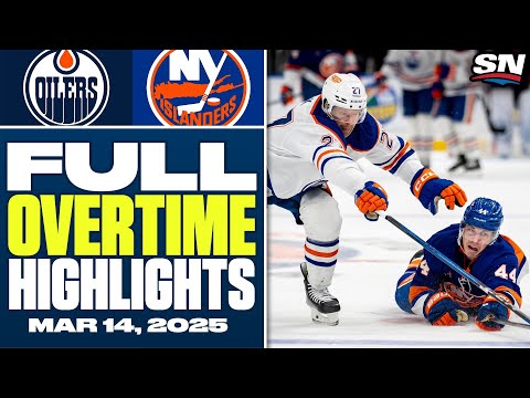 Edmonton Oilers at New York Islanders | FULL Overtime Highlights - March 14, 2025