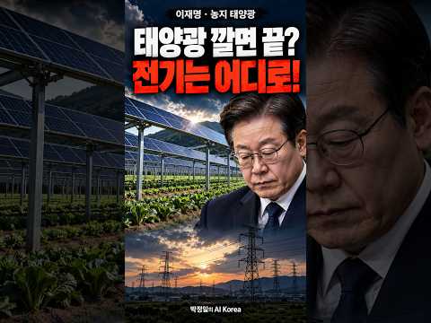 이재명 농지에 태양광, 농민 손해는 누가 책임지나? 8탄