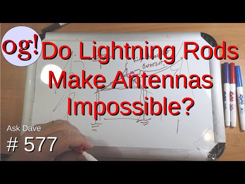 Do Lightning Rods make Antennas Impossible? (#577)