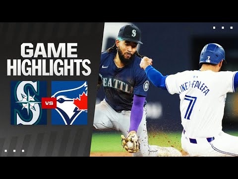 Mariners vs. Blue Jays Game Highlights (4/8/24) | MLB Highlights