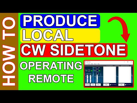 Local CW Side Tone For Any WinKey Emulator Including N1MM