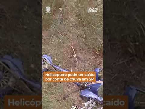 Helicóptero pode ter caído por conta de chuva em São Paulo #Shorts #FalaBrasil