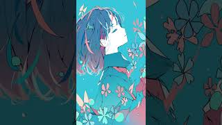 最終的な線画と完成した絵。　♫-カトラリー/有機酸　#イラストメイキング #イラスト #art