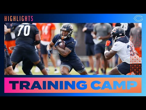 Highlights Training Camp 08/06 | Chicago Bears video clip