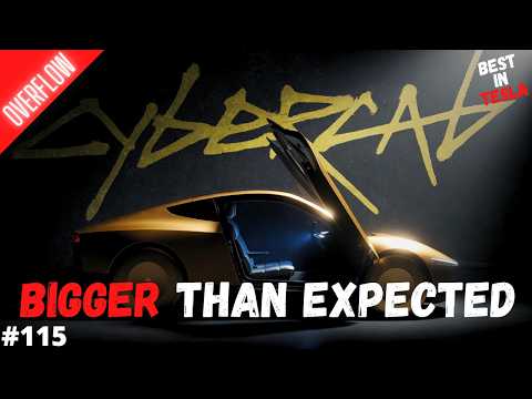 The Cybercab Launch Is Bigger Than Expected - Tesla Drops Battery Engineering Secrets 👀