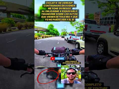 CICLISTA CONTRAMANO VS BICIBANDIDO